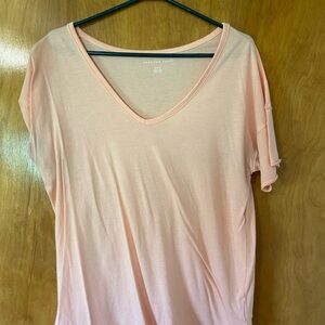 Peach Relaxed Short Sleeve Tee